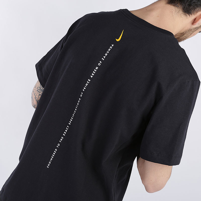 мужская черная футболка Nike Giannis T-Shirt CW4757-010 - цена, описание, фото 5